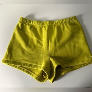 Vibrant Green Women’s TNA shorts-large